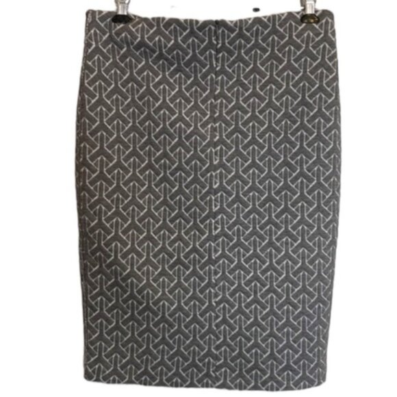 Anna Scott Grey Quilted Skirt NWOT - Picture 2 of 6